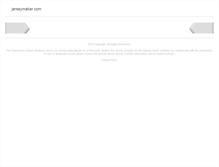 Tablet Screenshot of jerseymaker.com